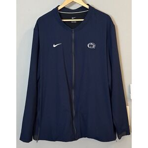 Penn State Nike Nittany Lions Jacket 4 Way Stretch windbreaker Zip Up‎ Track XXL